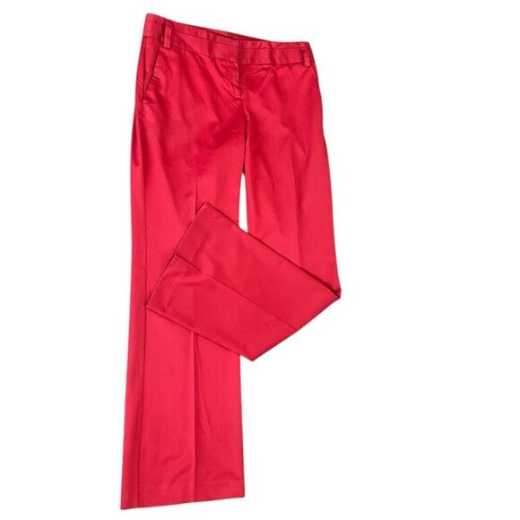 Express Design Studio EDITOR Career Dress Suit Pants Red Professional Sz 8 #154G - Picture 6 of 14